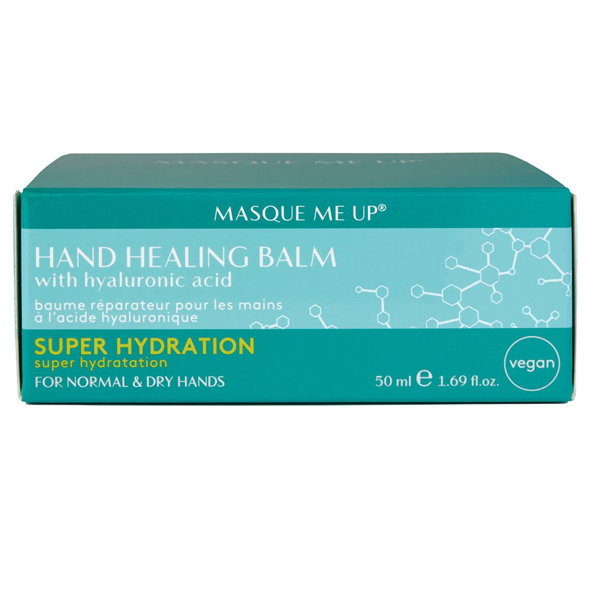 Masque Me Up Super Hydration Hand Healing Balm with hyaluronic acid