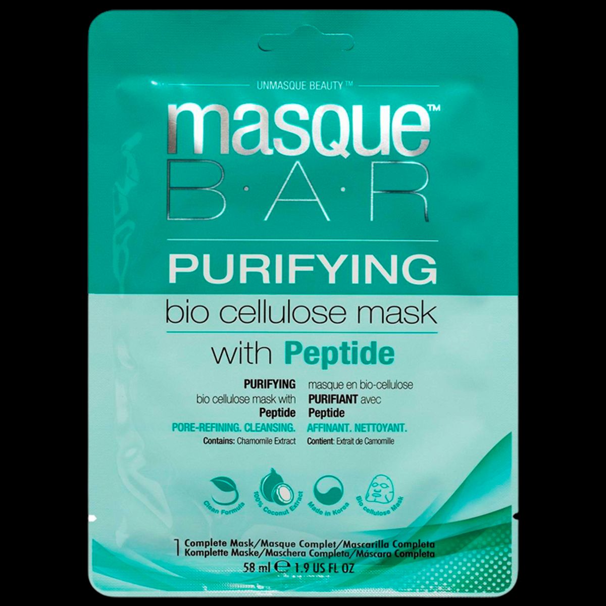 MasqueBar Bio Cellulose Purifying Mask (54 ml)