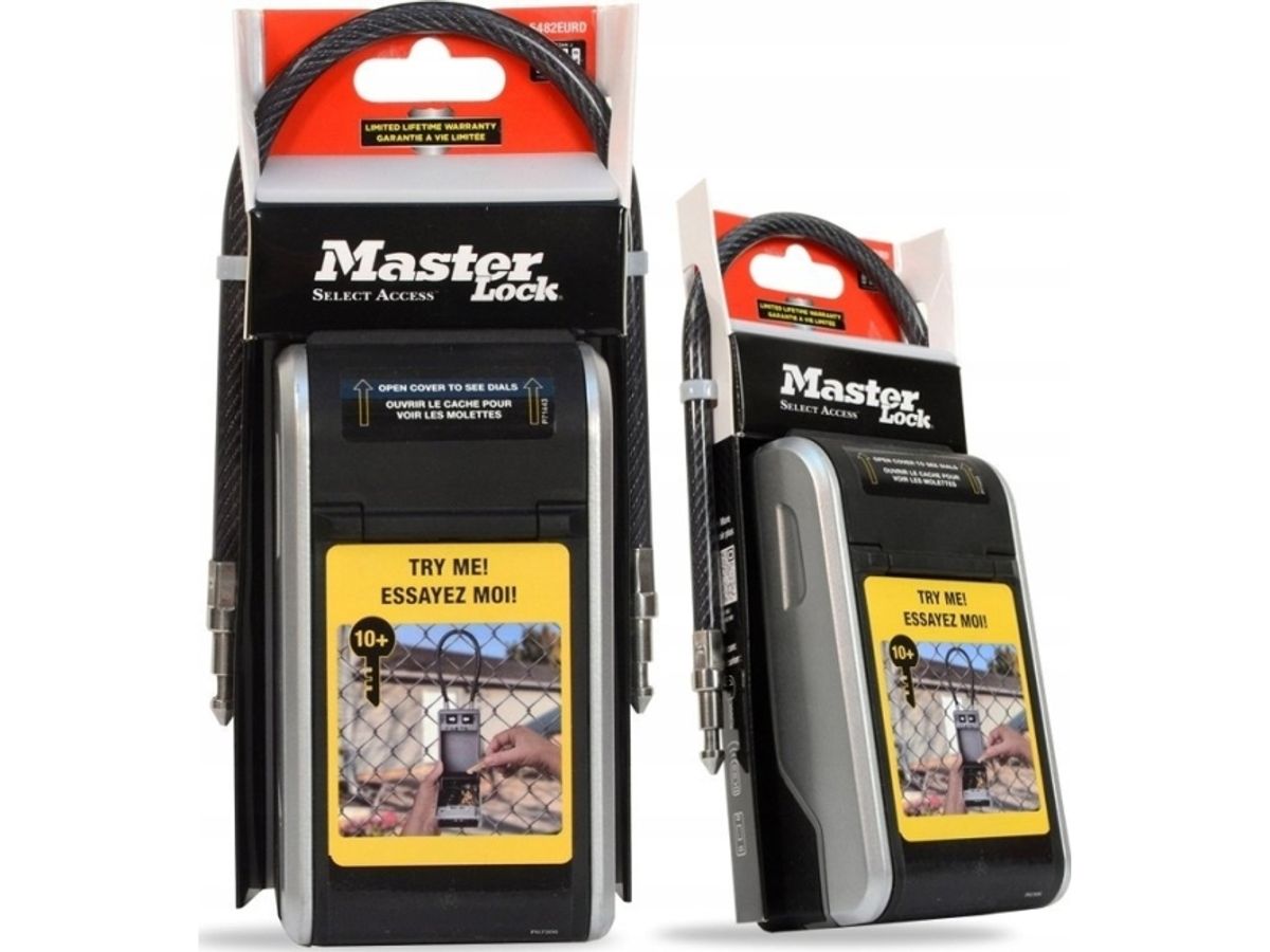 Master Lock Master Lock Nøgleboks Med Aftagelig Holder 5482Eurd