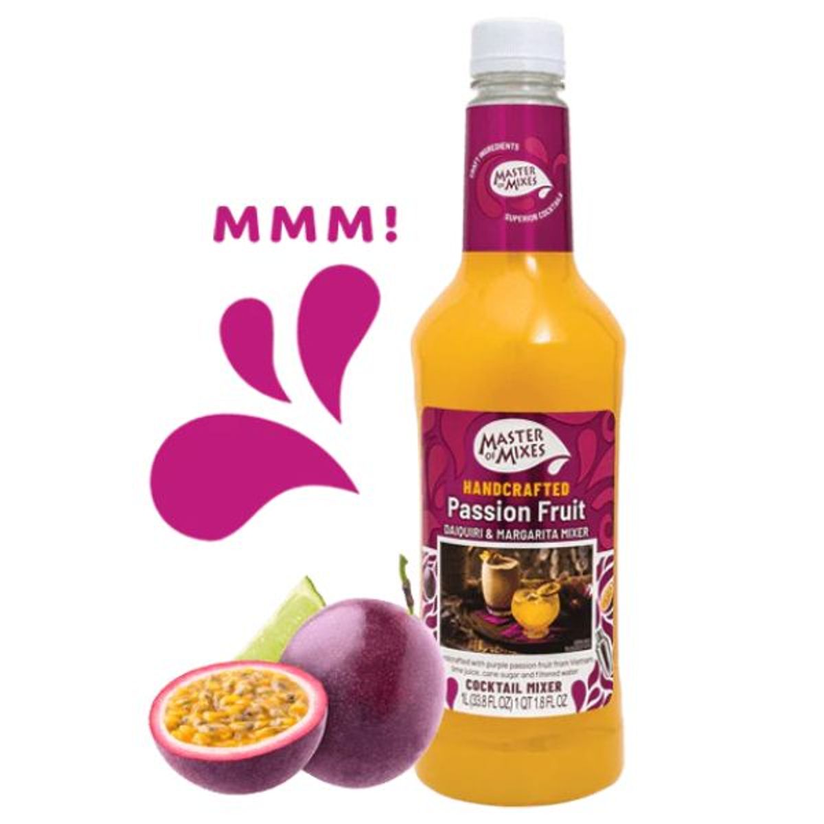 Master Of Mixes Passion Fruit Mixer 1 Ltr