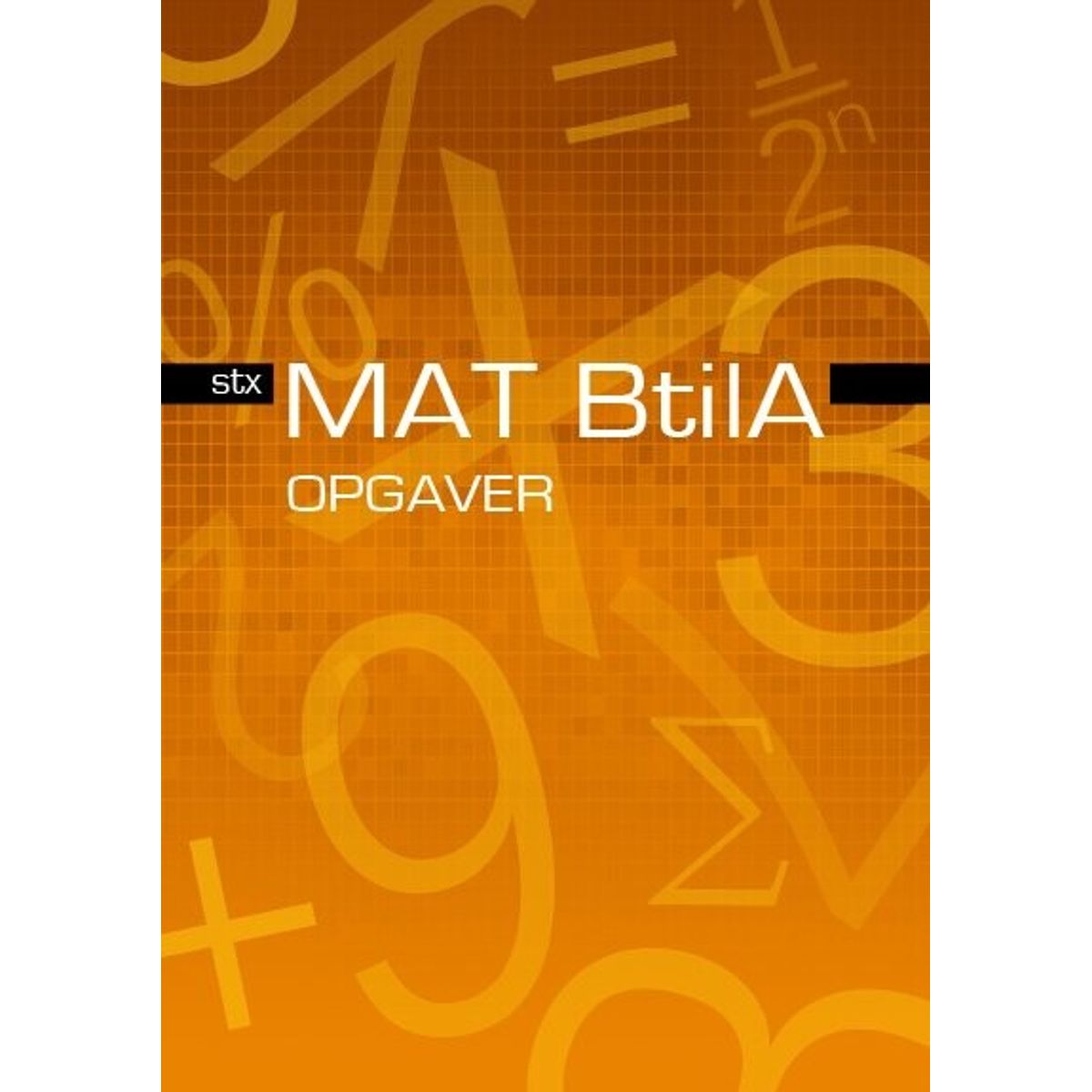 Mat B Til A - Stx - Opgaver - Jens Carstensen - Bog