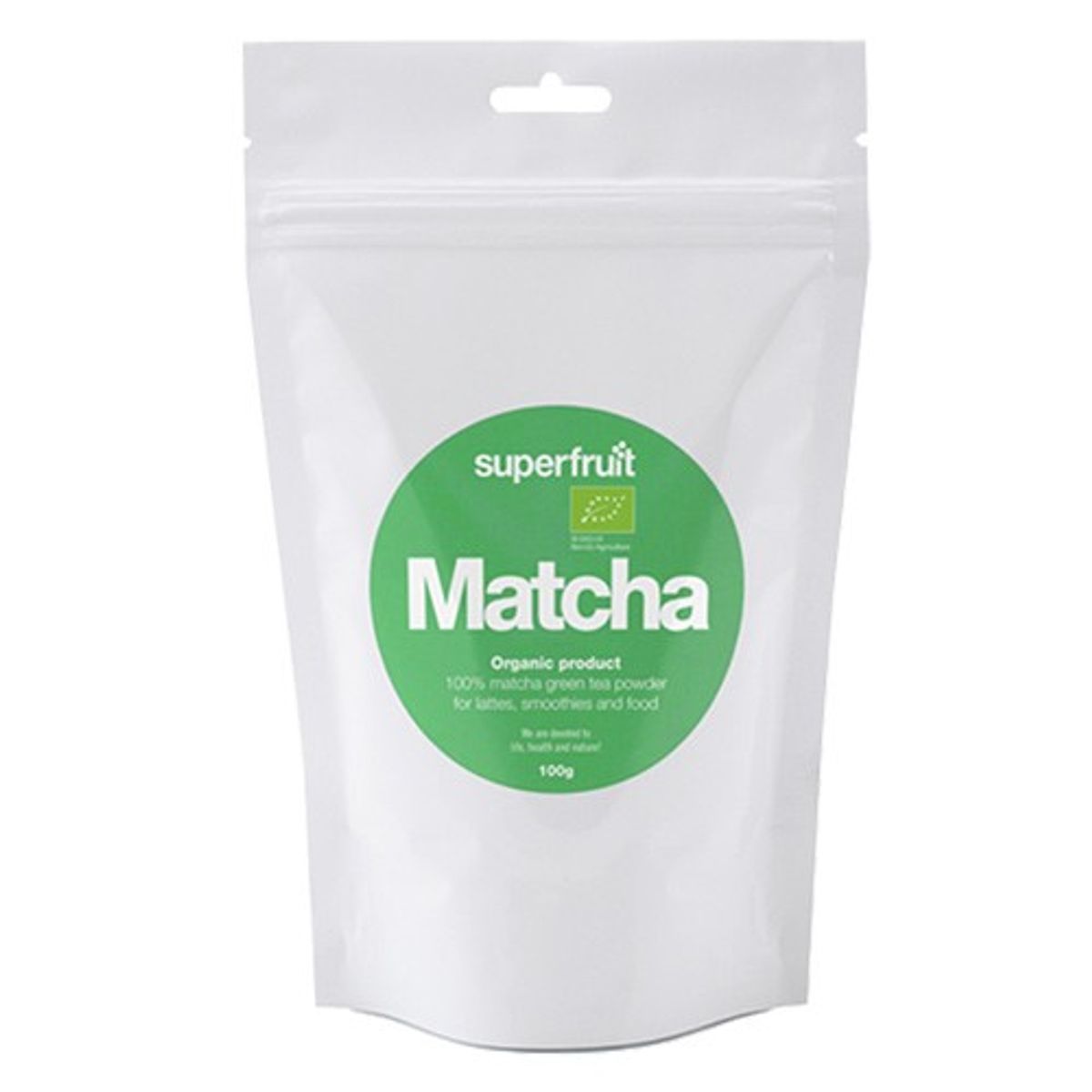 Matcha green tea powder Økologisk - 100 gram - Superfruit