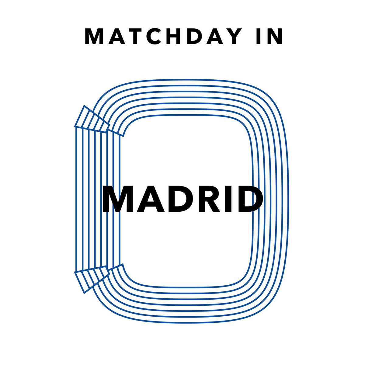 Matchday in Madrid af Ol? Ol?