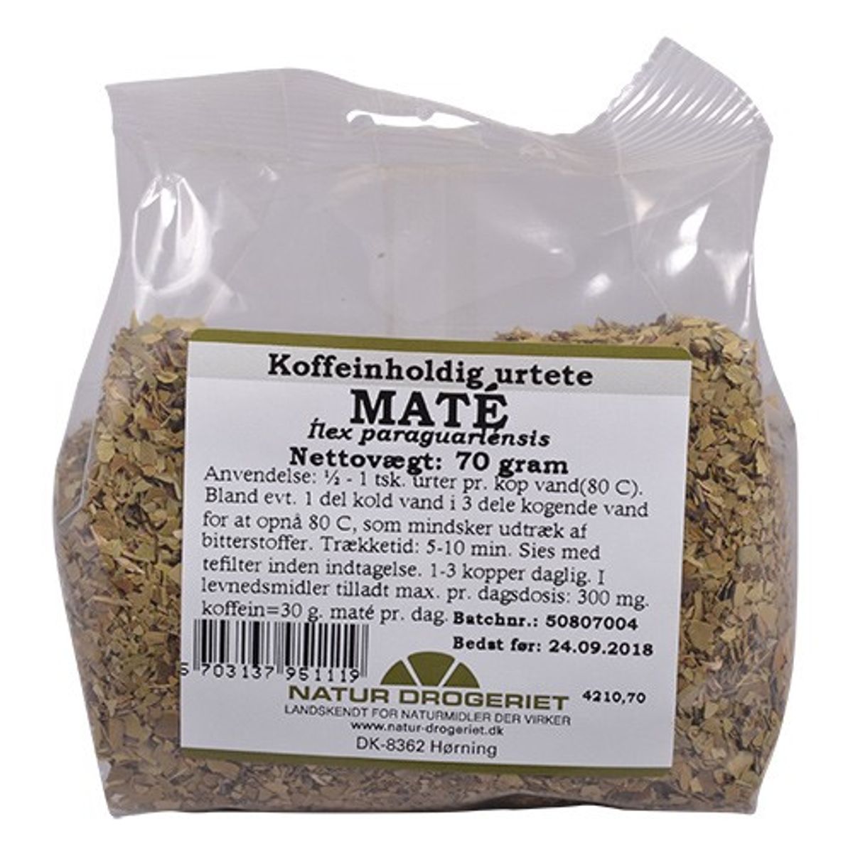 Mate - 70 gr - Natur Drogeriet