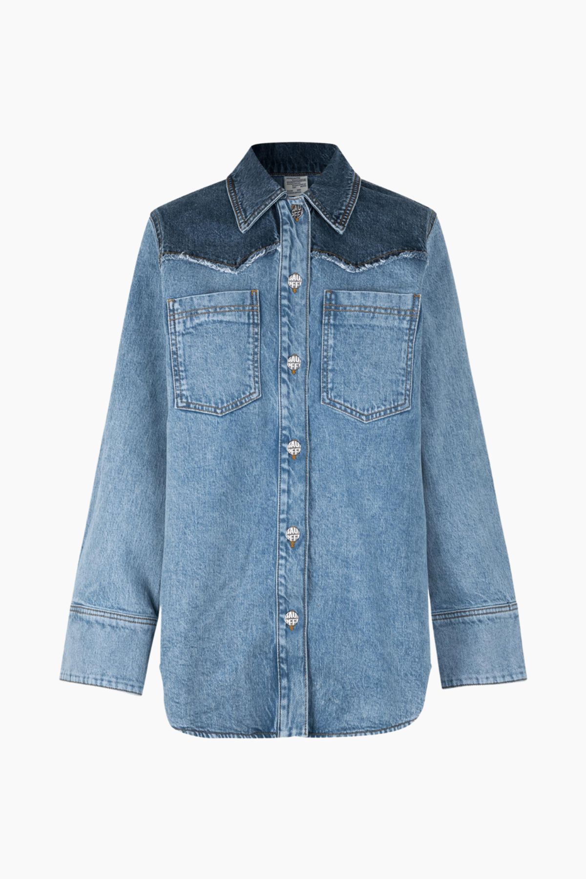 Mati Shirt - Medio Blue Denim - Baum und Pferdgarten - Blå S