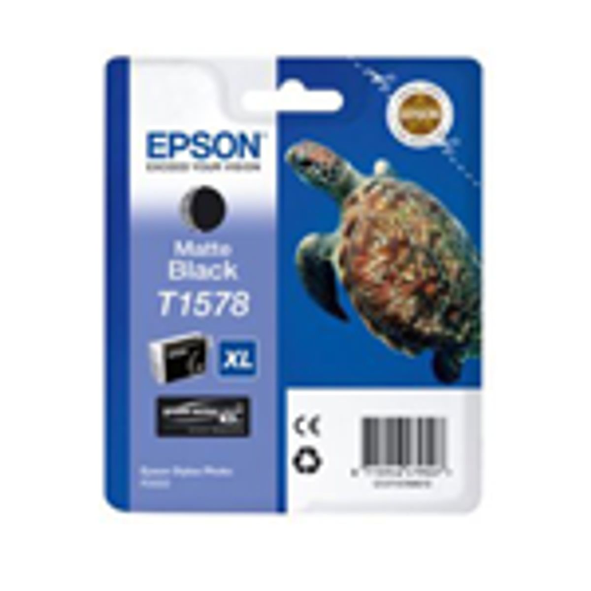 Matte Black blækpatron T1578 - Epson - 25,9ml