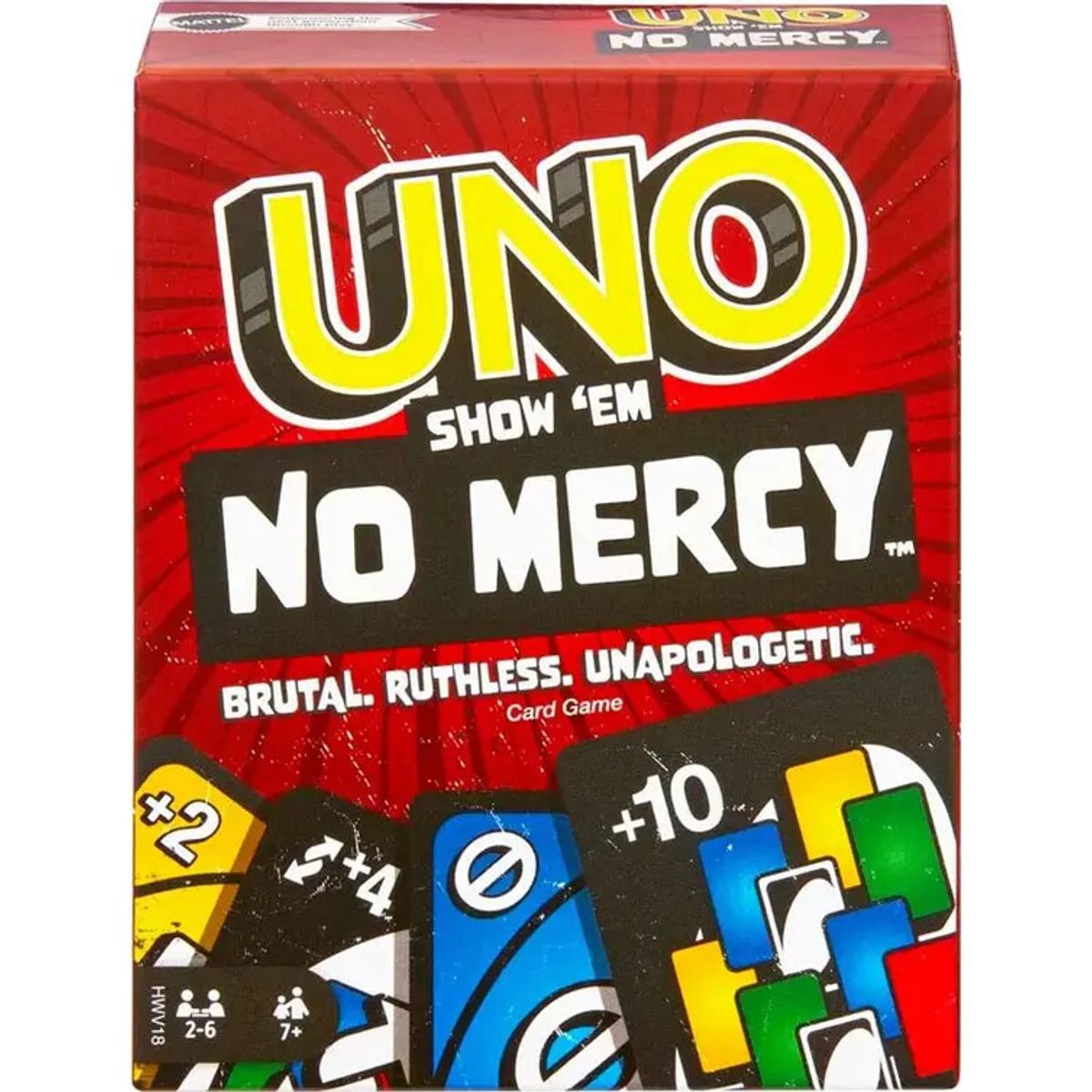 Mattel - Uno Show'em No Mercy (hwv18)