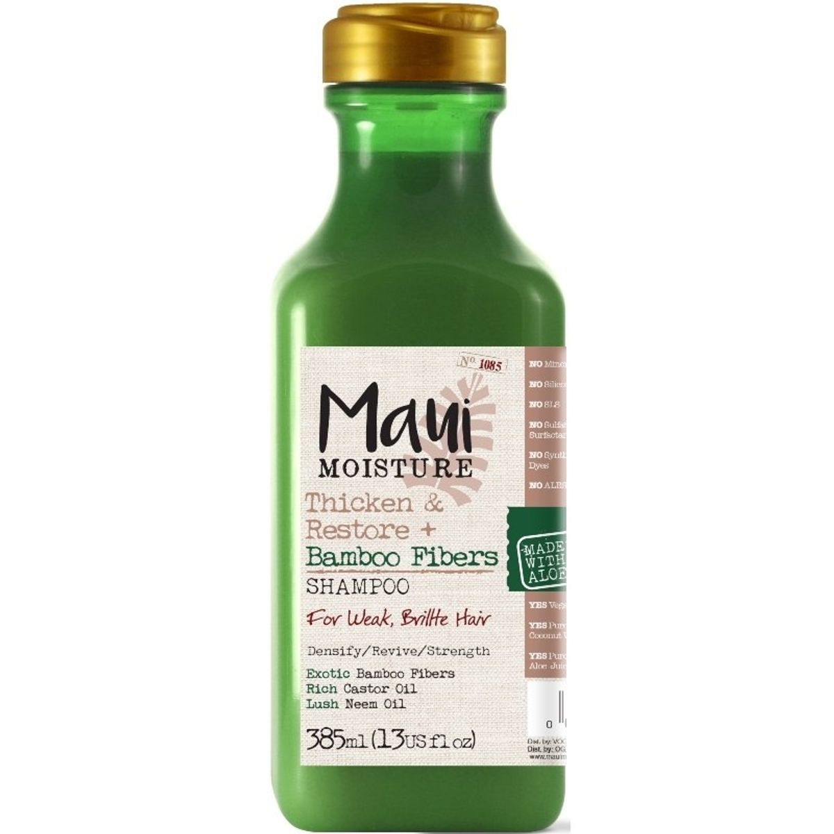 Maui Moisture Bamboo Fibers Shampoo 385 ml