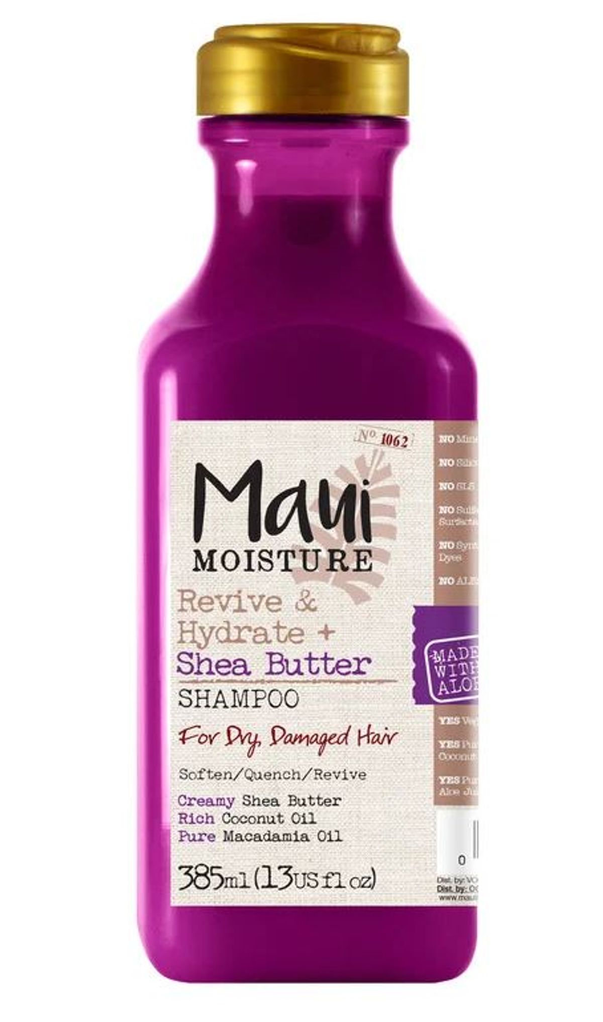 Maui moisture revive & hydrate shea butter shampoo 385ml