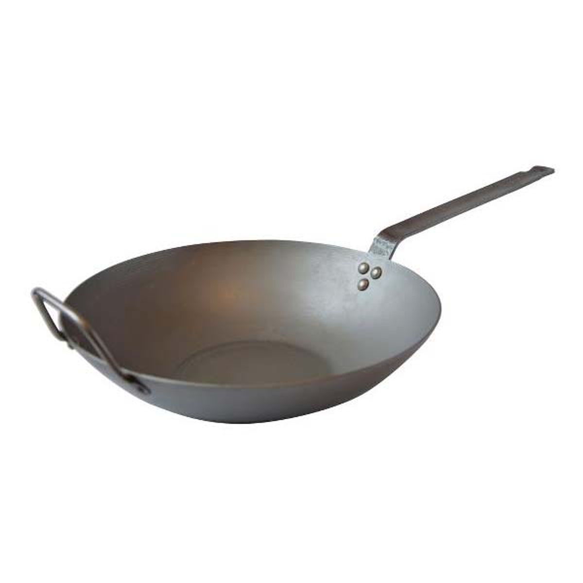 Mauviel - Wok Dia 30 cm Pladejern