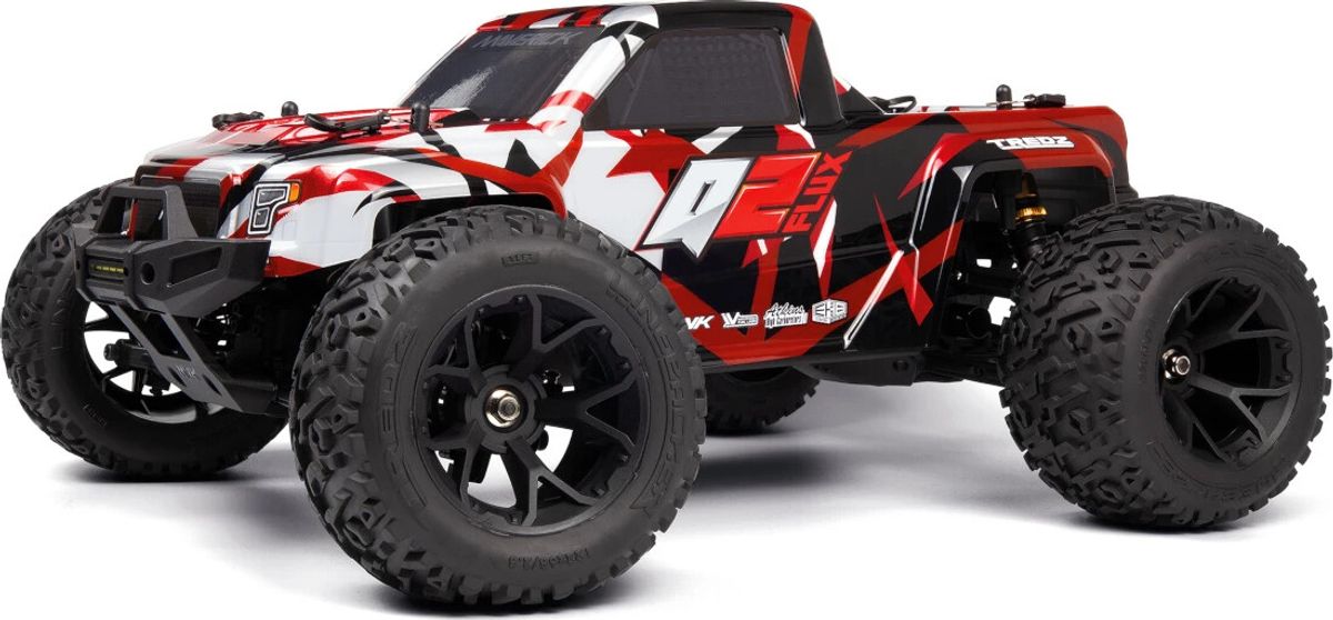 Maverick - Rc Quantum 2 Flux Fjernstyret Monster Truck - 1:10 - Rød - Mv150405