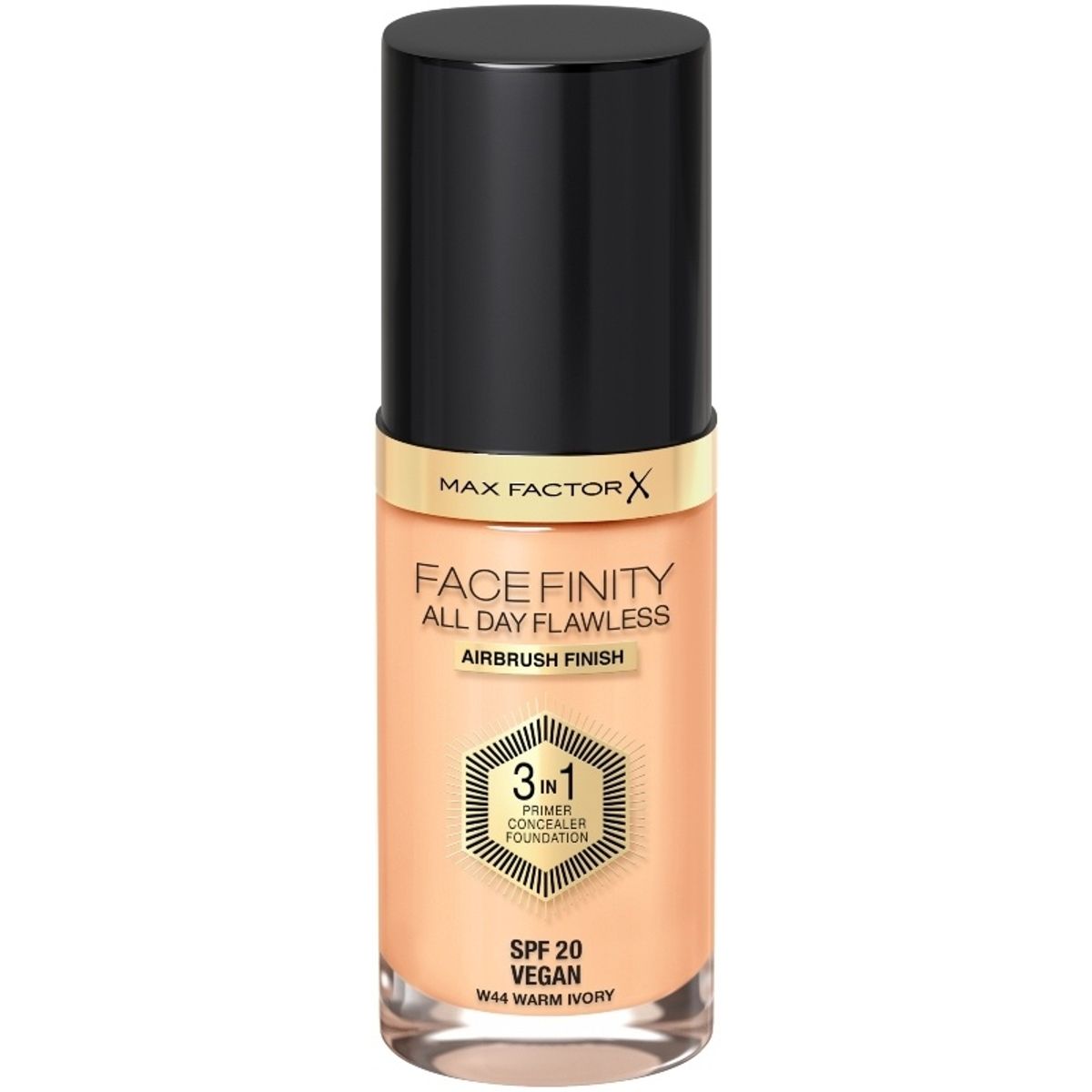 Max Factor Facefinity 3-In-1 Foundation SPF20 30 ml - 44 Warm Ivory