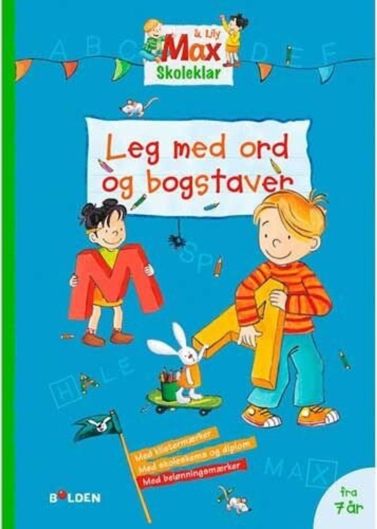 Max Skoleklar - Leg Med Bogstaver Og Ord - Diverse - Bog