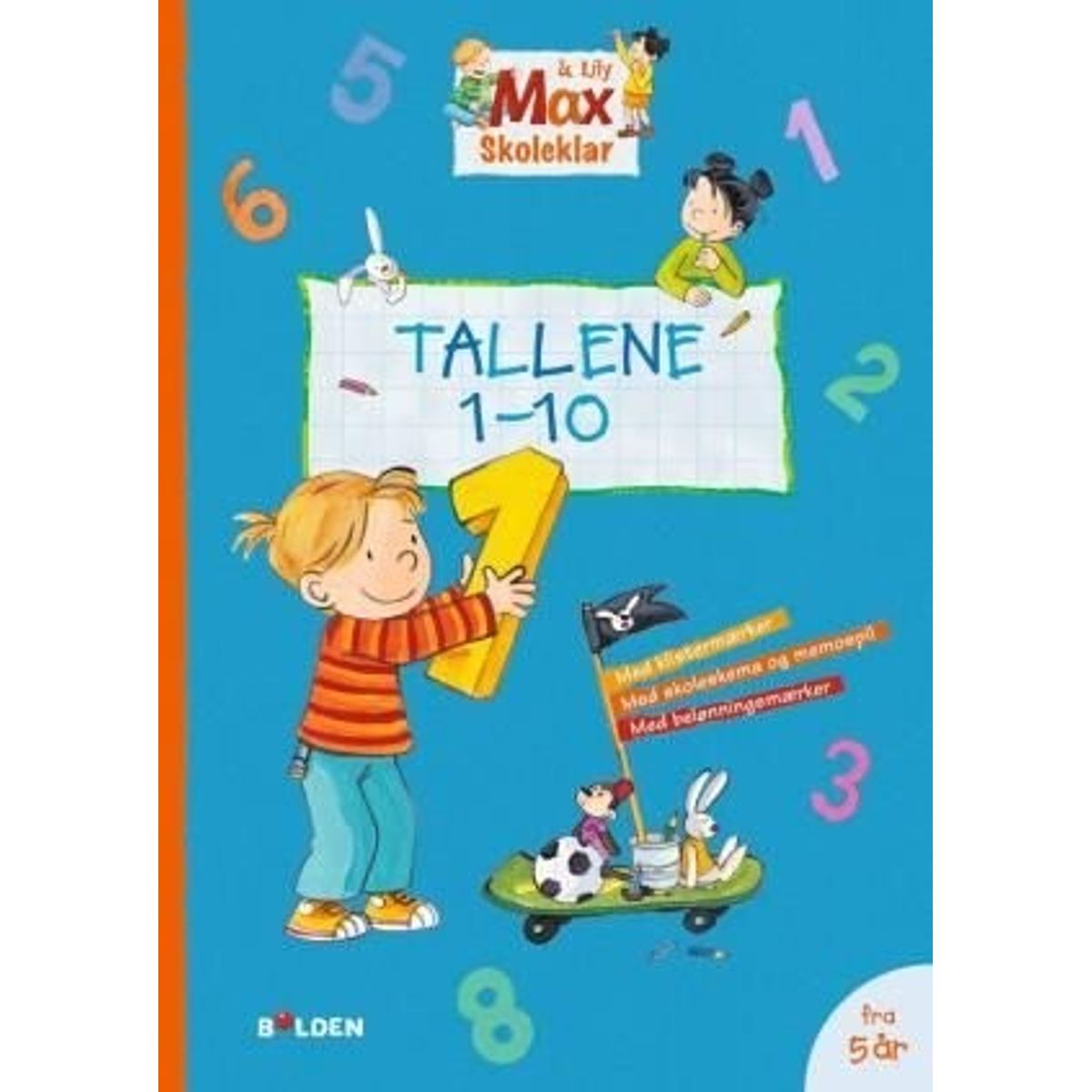 Max Skoleklar - Tallene 1-10 - Diverse - Bog