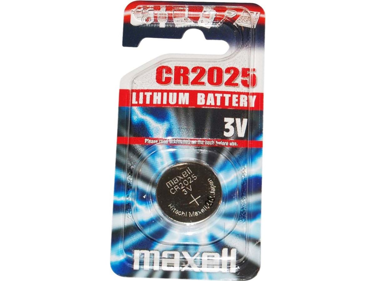 Maxell - Batteri - CR2025 Lithium 3v - 1 stk