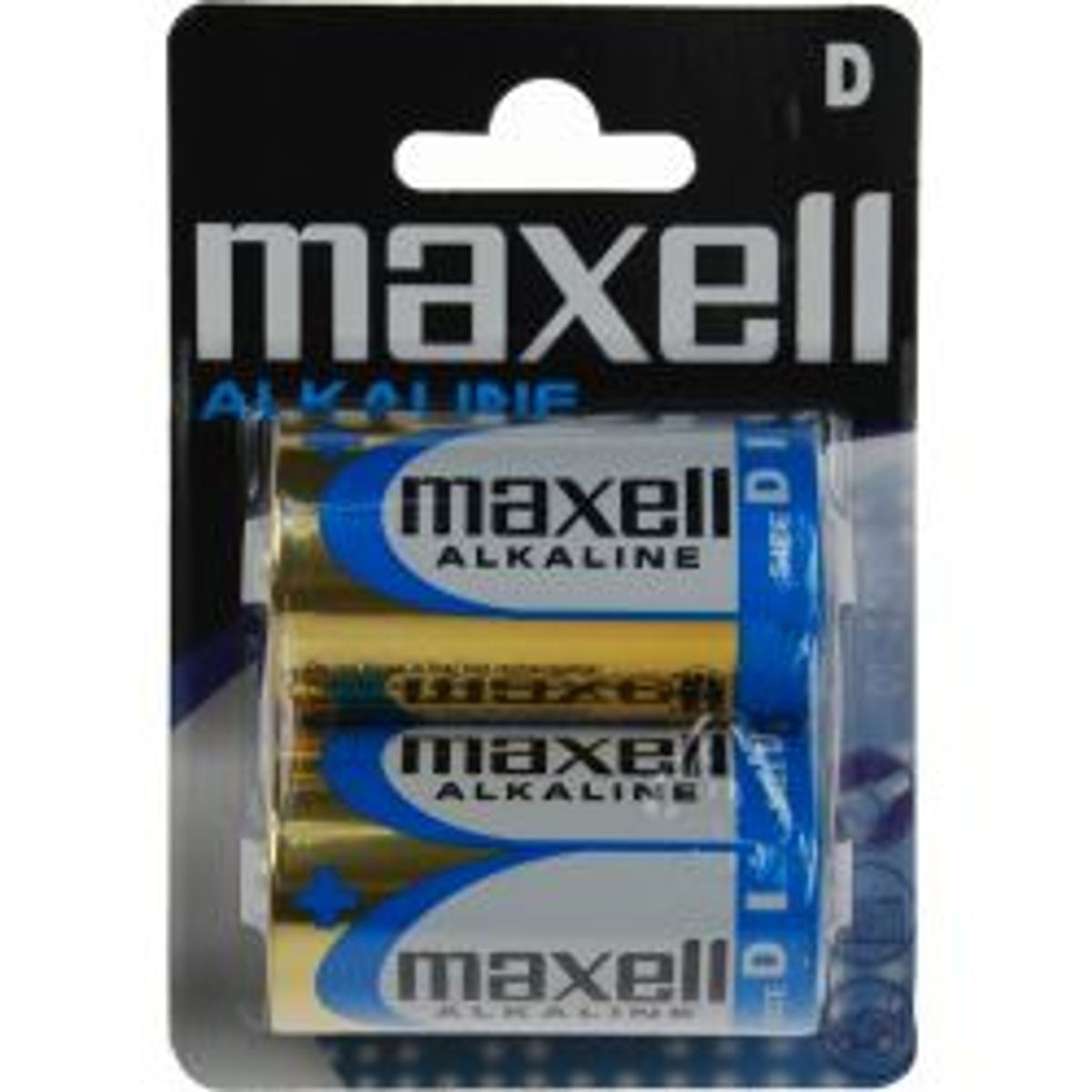 Maxell Batteries, D (lr20), Alkaline, 1.5v, 2-pack