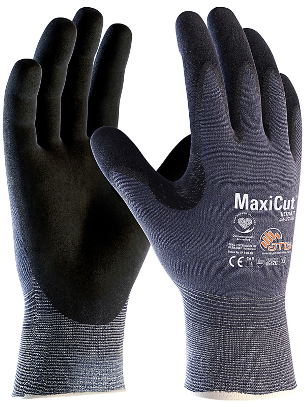 MaxiCut Ultra 5C handske, skærebeskyttende, høj slidstyrke & fingerføling, str. 11, 44-3745