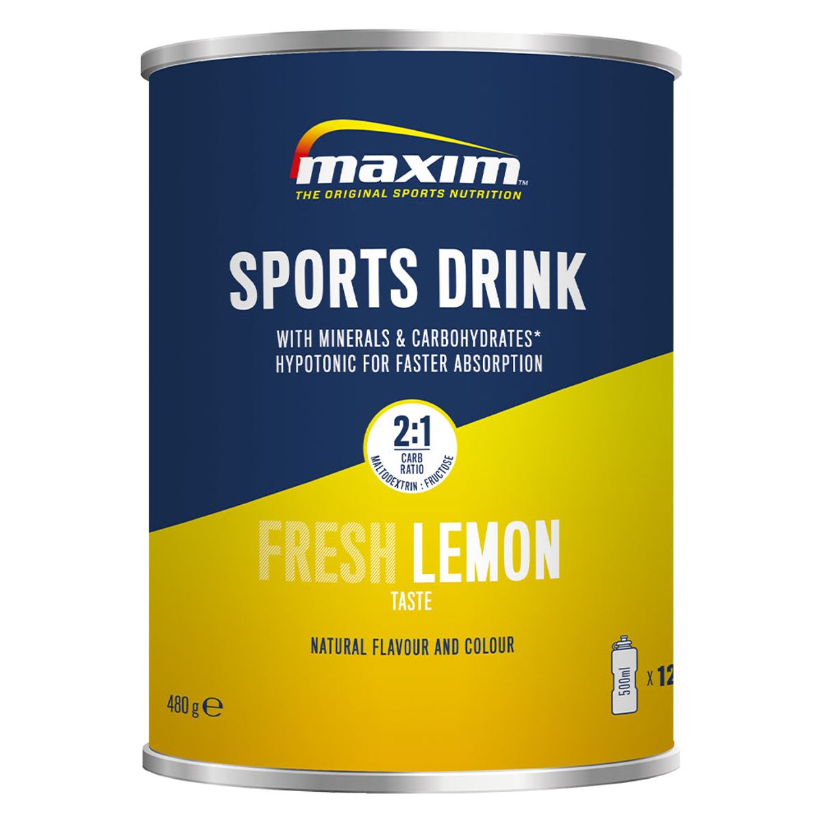 Maxim Sports Drink - Fresh Lemon (480g) - Energi