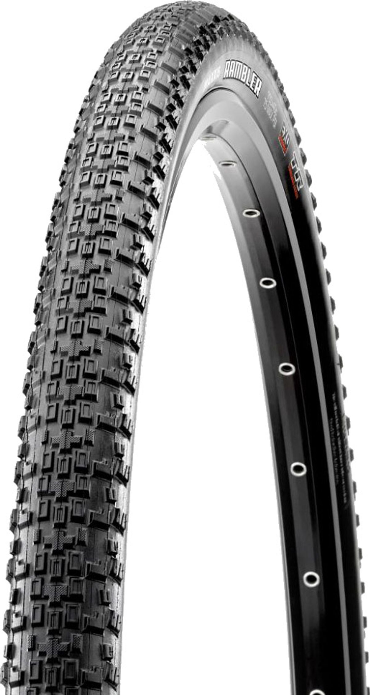 Maxxis Rambler Gravel Foldedæk 60 TPI SILKSHIELD TR 700x40c/45c/50c - Black