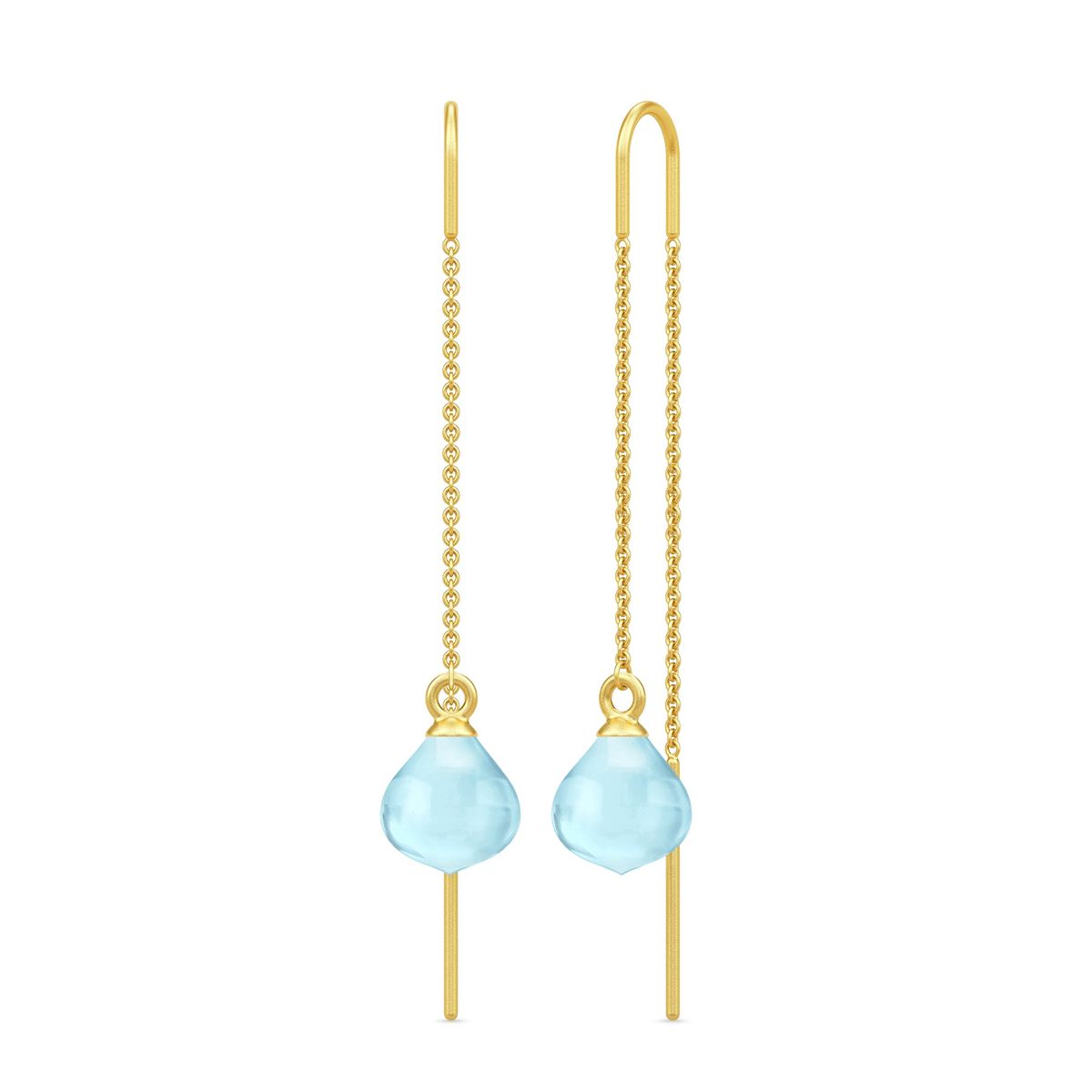 Maya Droplet Earrings Sky Blue