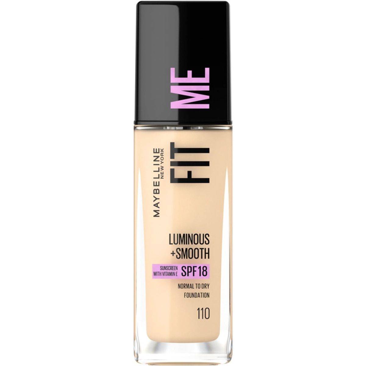 Maybelline Fit Me Luminous + Smooth Foundation - 110 Porcelain