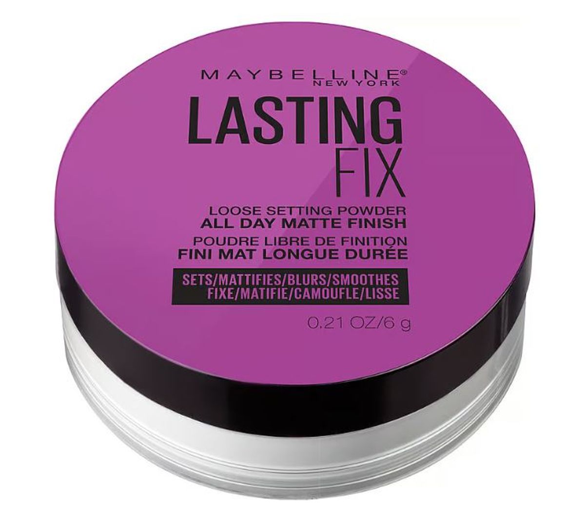 Maybelline lasting fix loose setting powder all day matte finish 6g