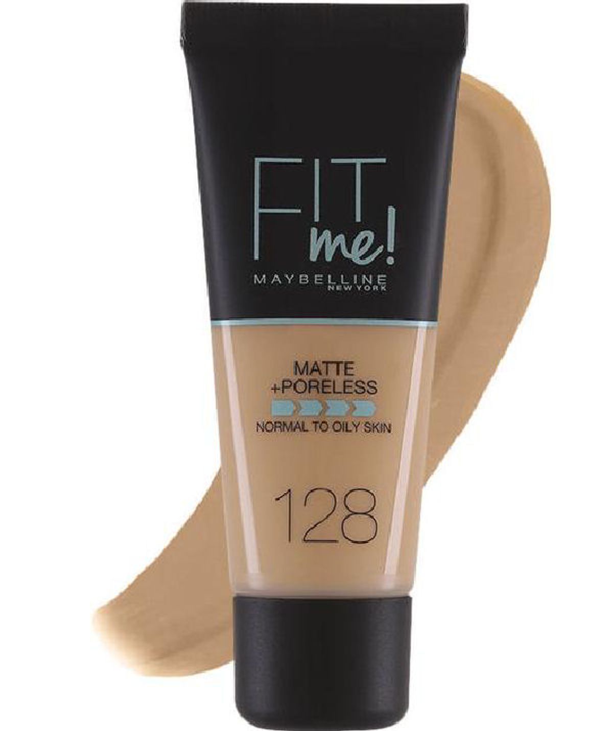 Maybelline new york fit me matte poreless 128 warm nude 30ml