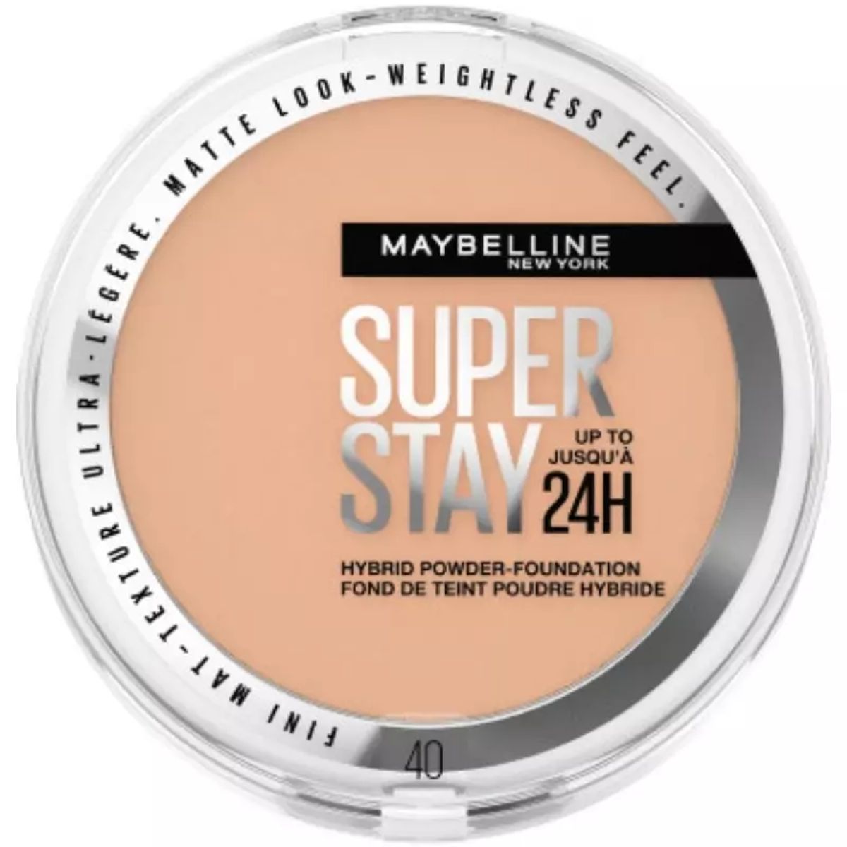 Maybelline New York Superstay 24H Hybrid Powder Foundation 9 gr. - 40