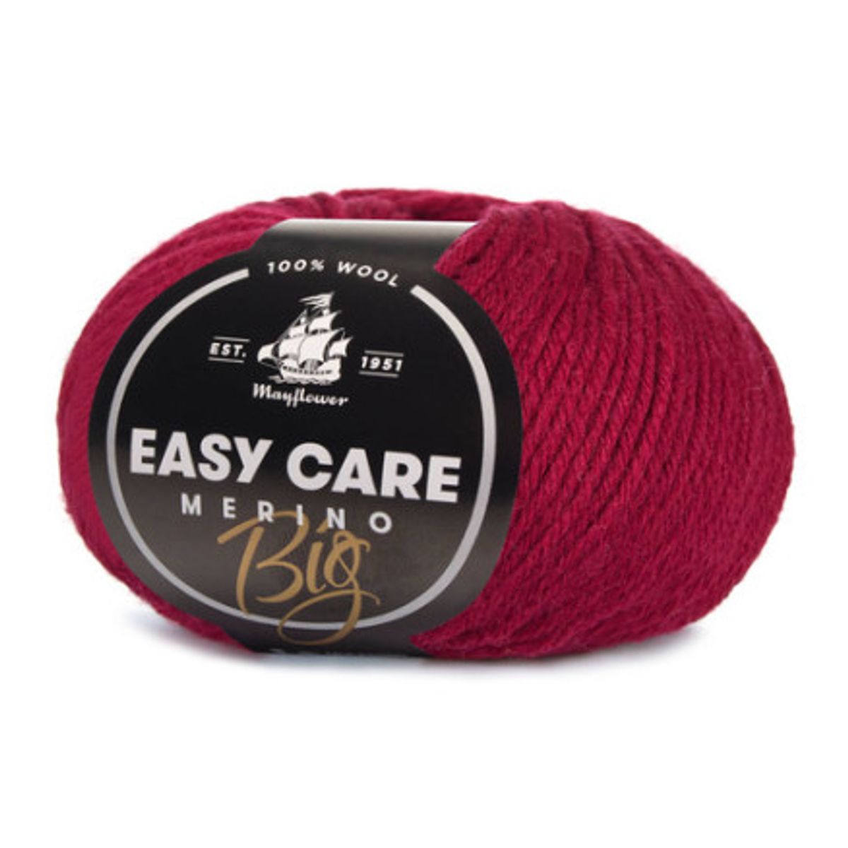 Mayflower Easy Care Big Garn Unicolor 127 Rød