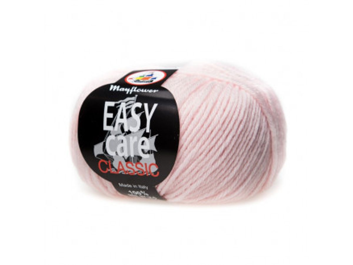 Mayflower Easy Care Classic Garn Unicolor 286 Lyserød