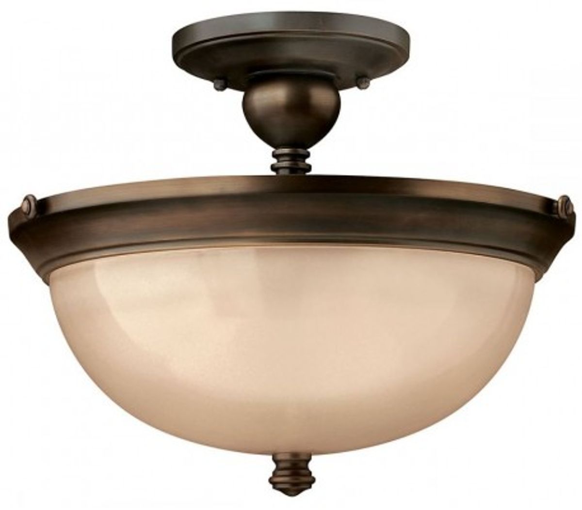 Mayflower Loftlampe Ø38,1 cm 3 x E27 - Aldret bronze/Rav