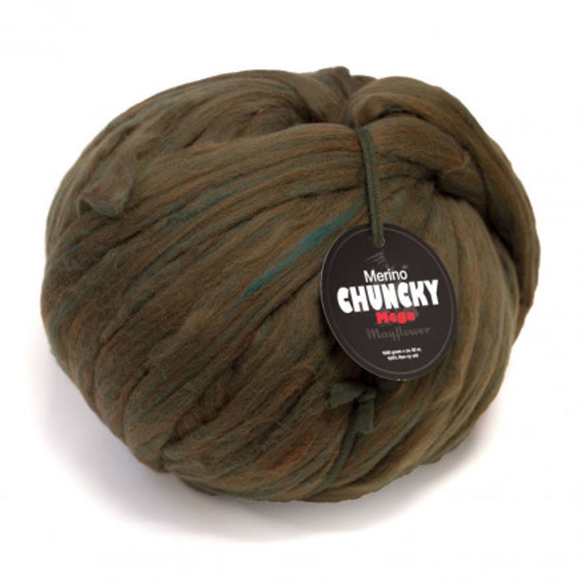 Mayflower Mega Chunky Kæmpe Garn Unicolor 1009 Grøn Melange