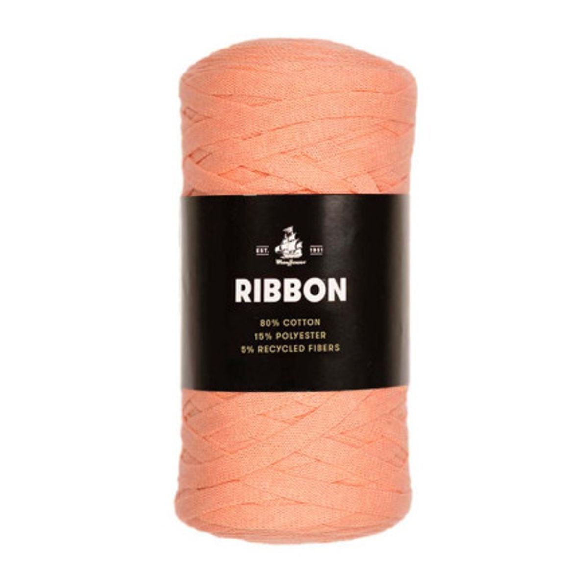 Mayflower Ribbon Stofgarn Unicolor 111 Laks