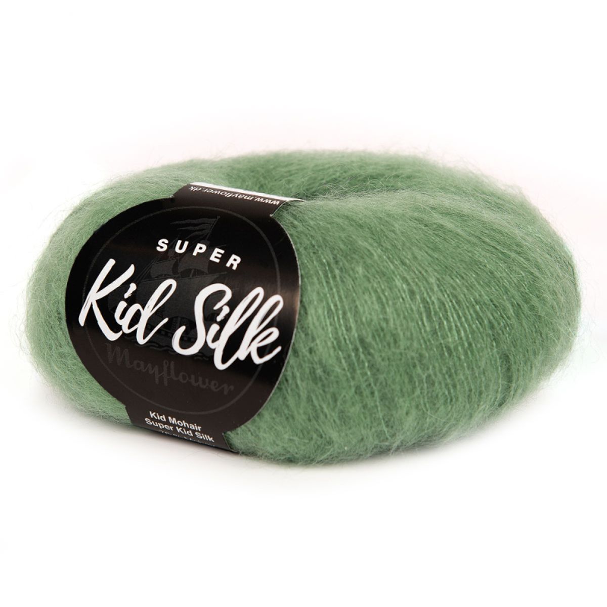 Mayflower Super Kid Silk - Myrtelgrøn 79, Mohair/Silk, fra Mayflower