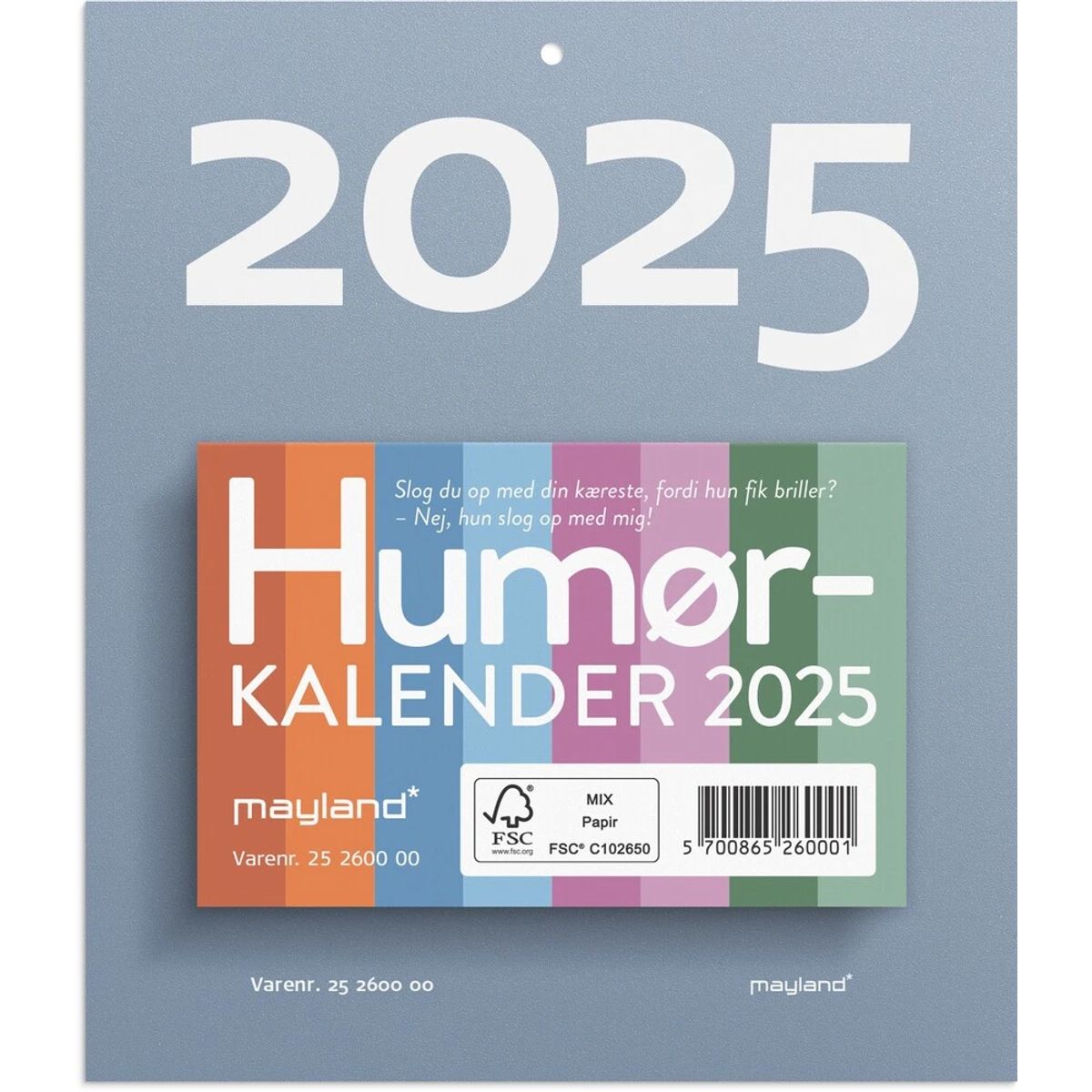 Mayland Afrivningskalender 2025 humør