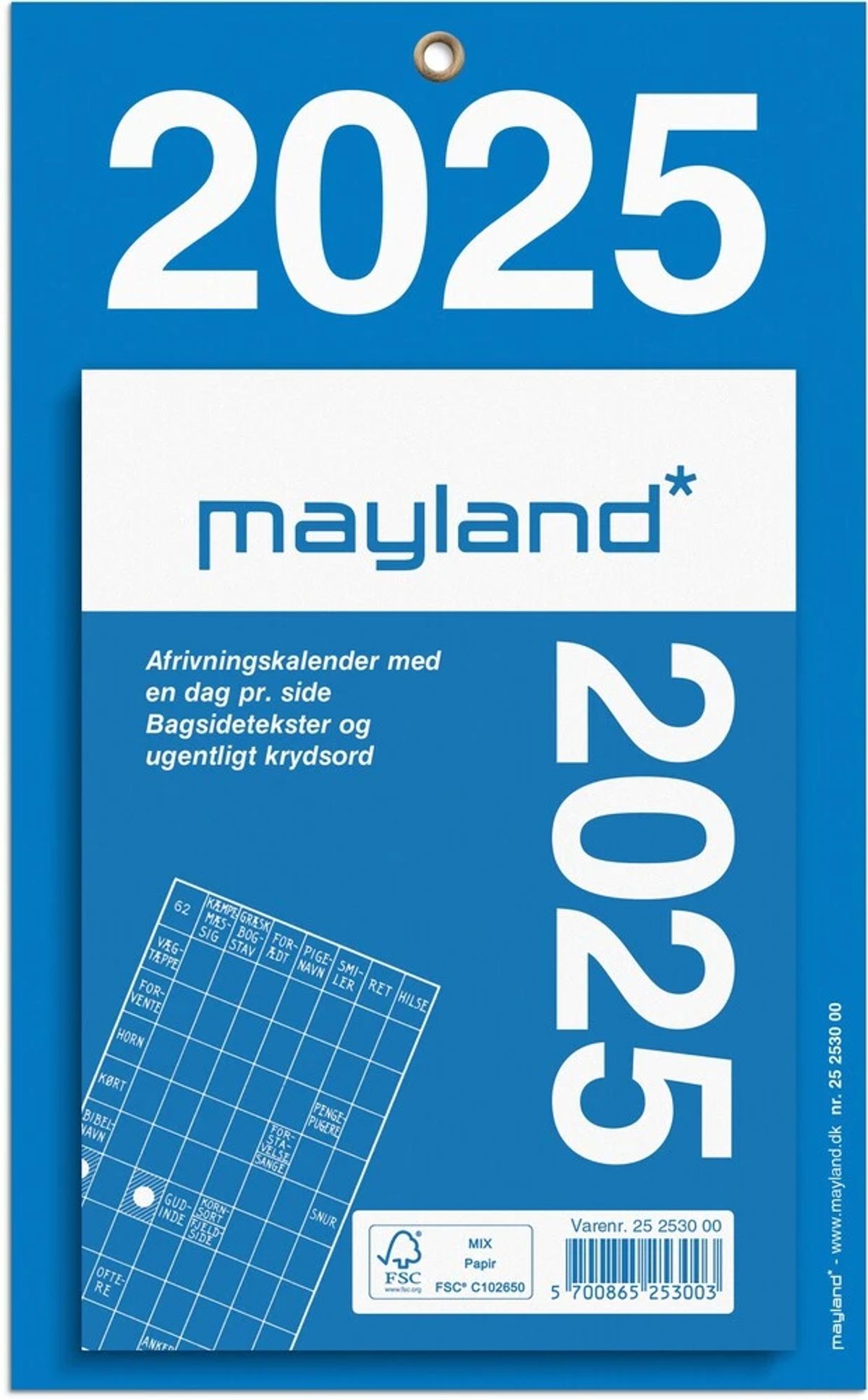 Mayland Afrivningskalender kontor 2025