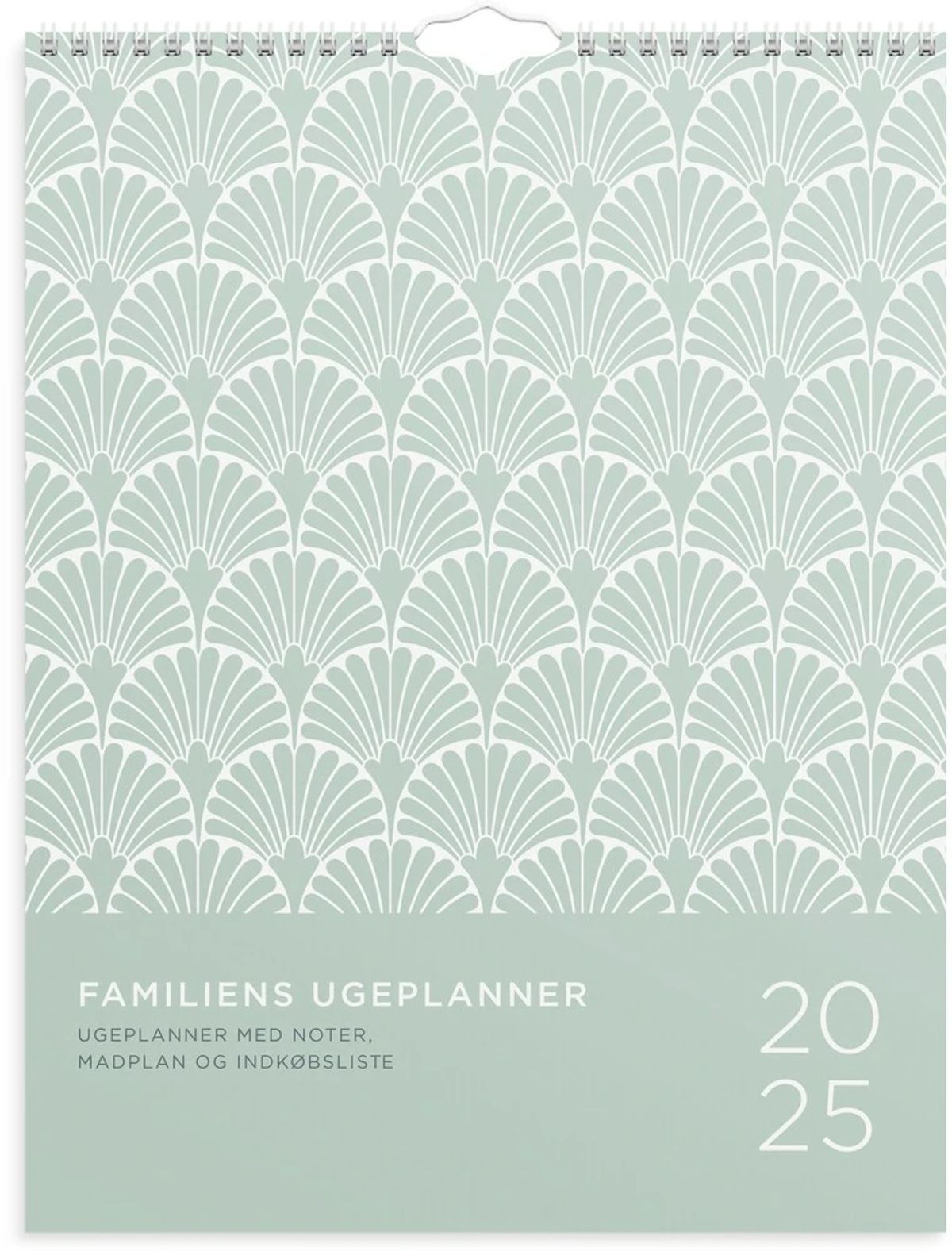 Mayland Familiekalender 2025 ugeplan m/lister