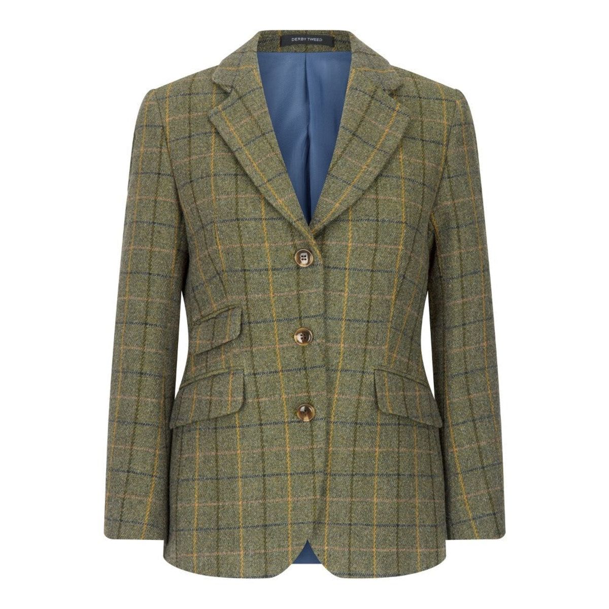 Mayland ladies hacking jacket, tweed, navy stripe - 3XL (20)