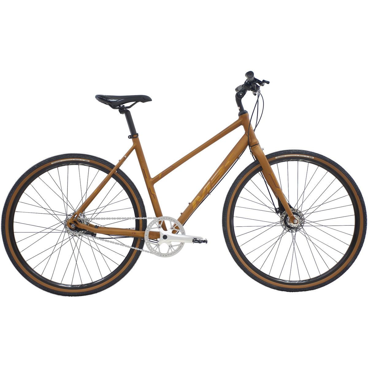 MBK Octane Gravel Urban Dame 7g 2023 - Brun/Orange