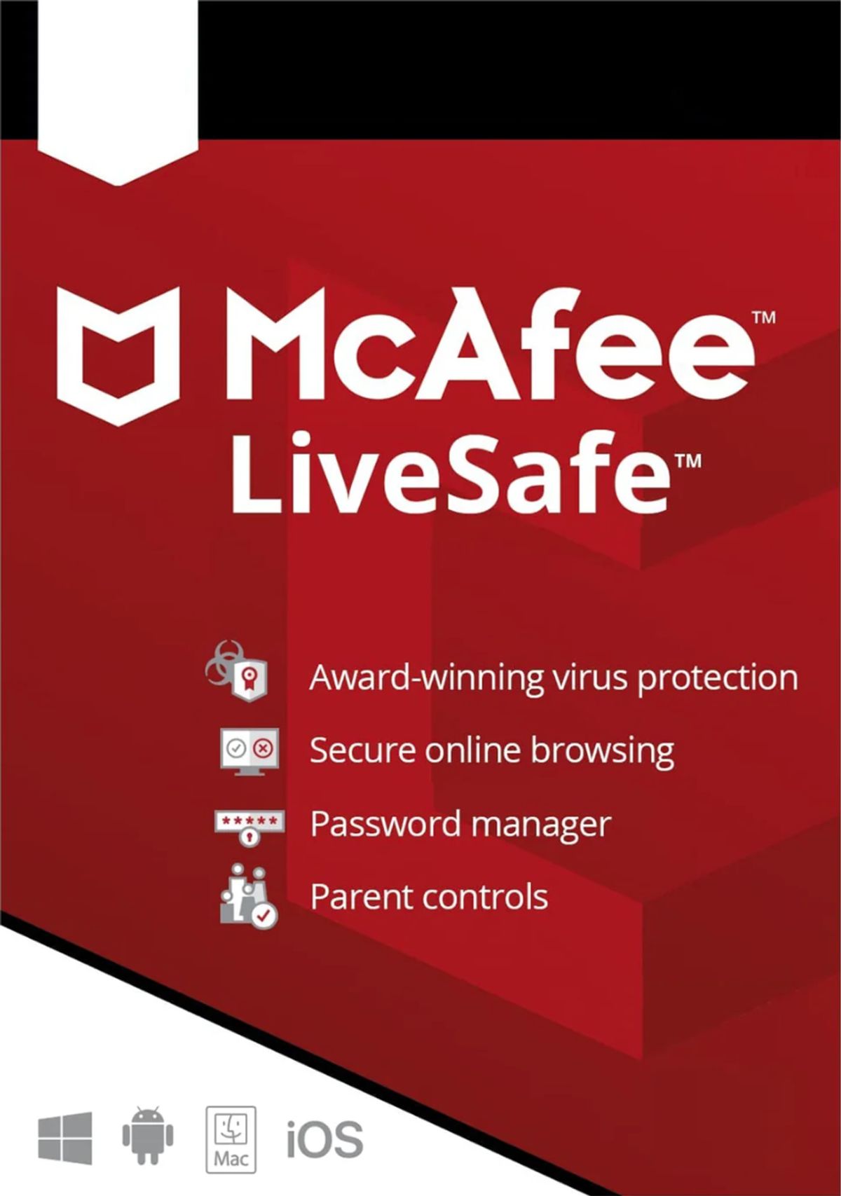 McAfee LiveSafe - ubegrænset enheder / 2 år