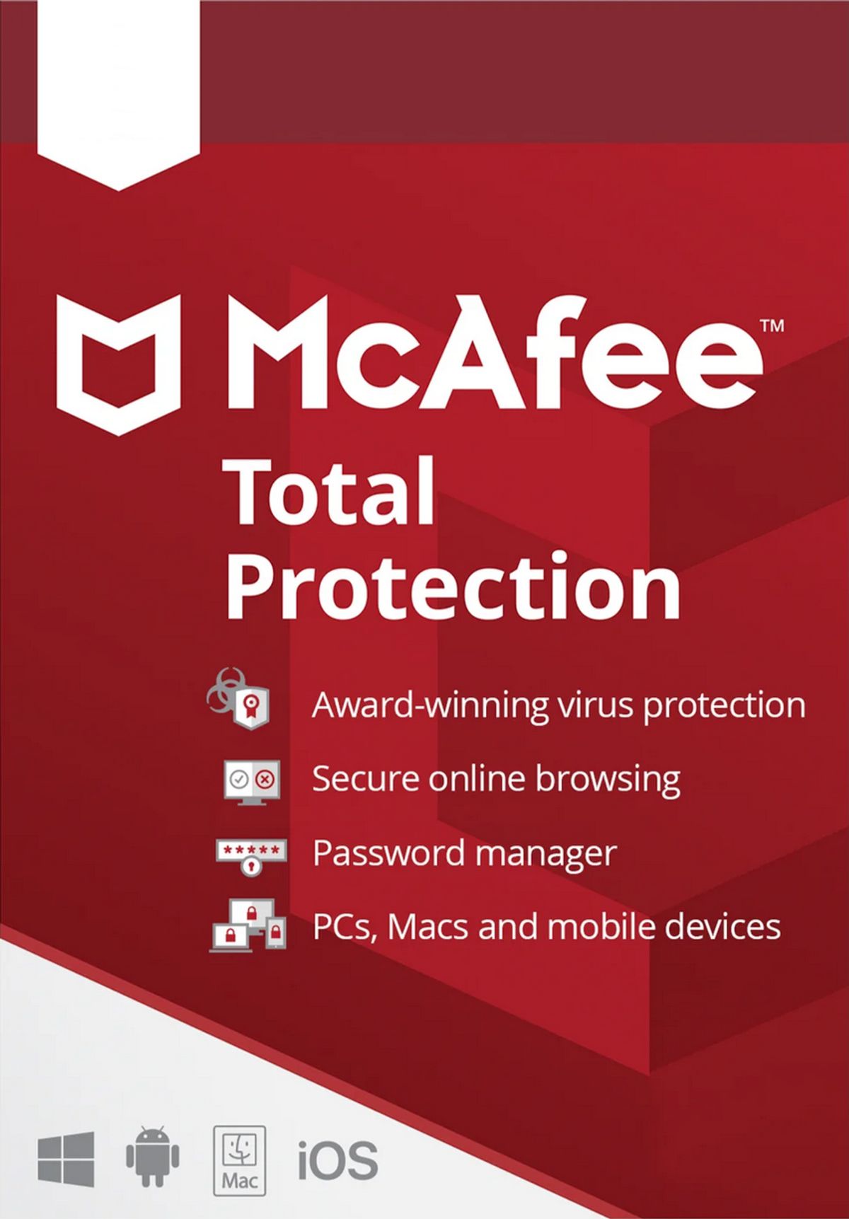 McAfee Total Protection - ubegrænset enheder / 1 år