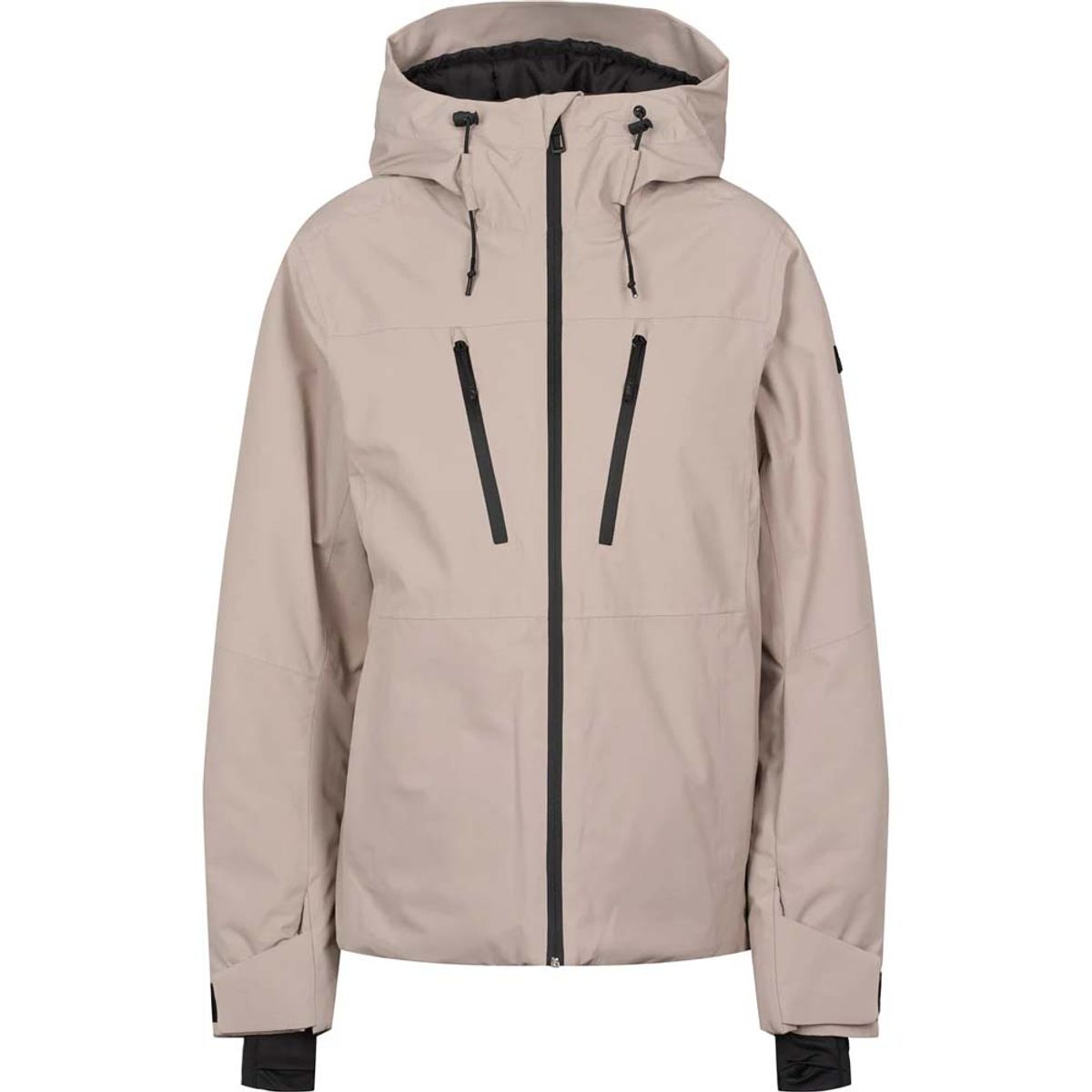 Mckinley Maria Alm Skijakke Dame (Farve: Beige/black, Størrelse: 40)