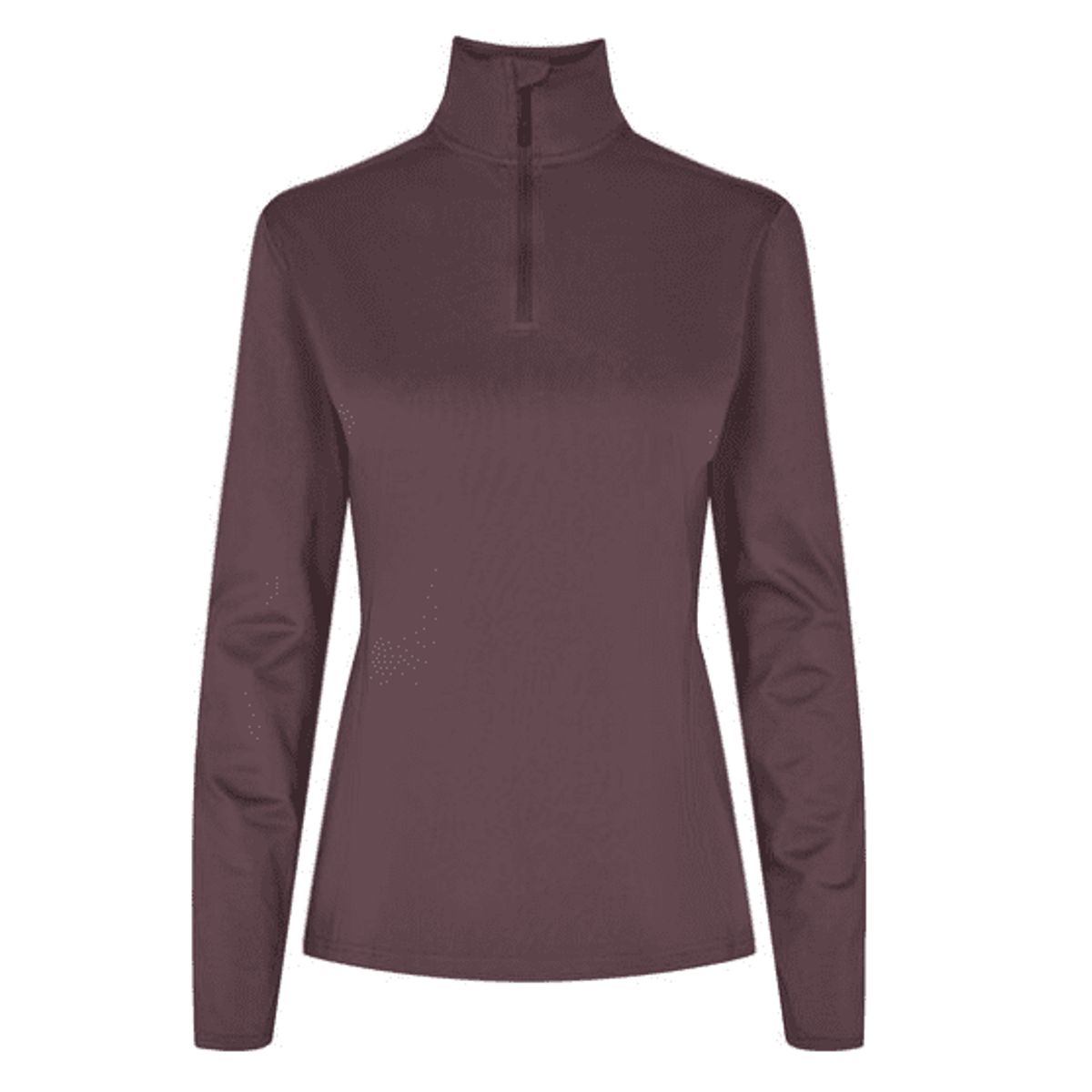 Mckinley Mio ½-Zip Midlayer Dame (Farve: Bordeaux, Størrelse: 38)