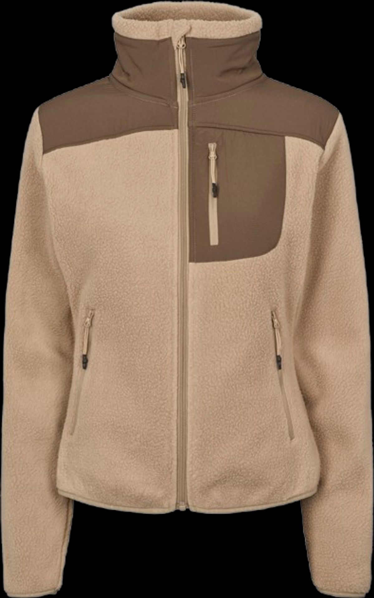 Mckinley Nomis Pile Fleece Jacket Dame (Farve: Brun, Størrelse: 2xl)