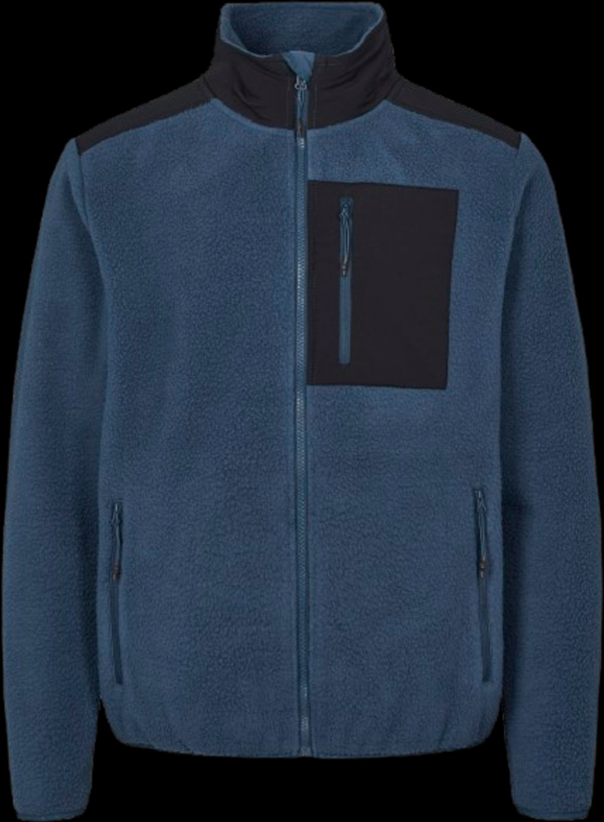 Mckinley Nomis Pile Fleece Jakke Herre (Farve: Blå, Størrelse: 3xl)