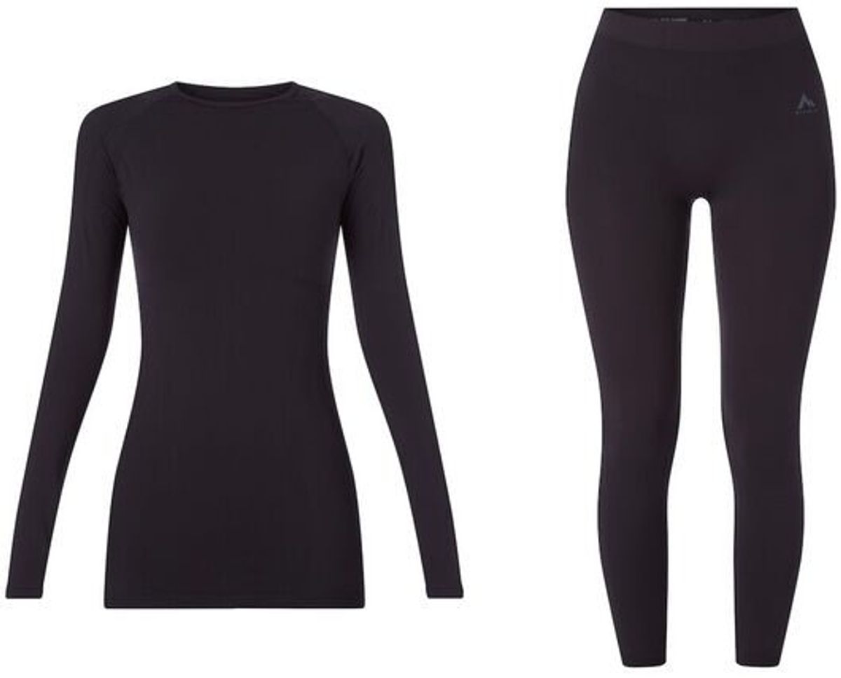 Mckinley Yalata/yadina Seamless Women (Farve: Black Night/black Night, Størrelse: S)