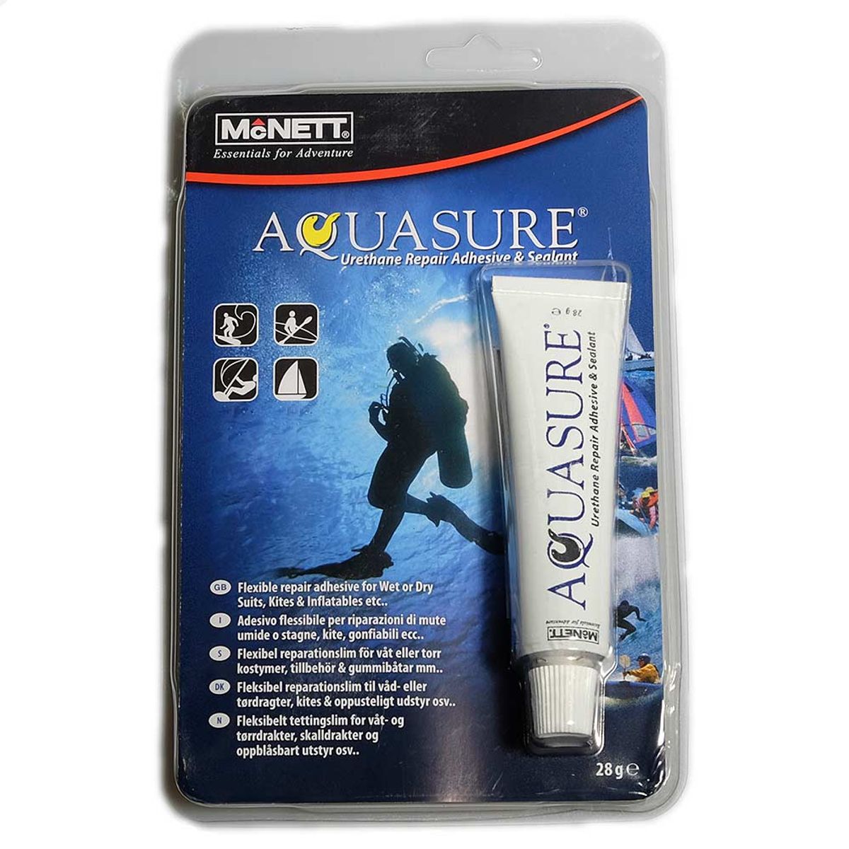 McNett Aquasure alt-mulig-lim 28g