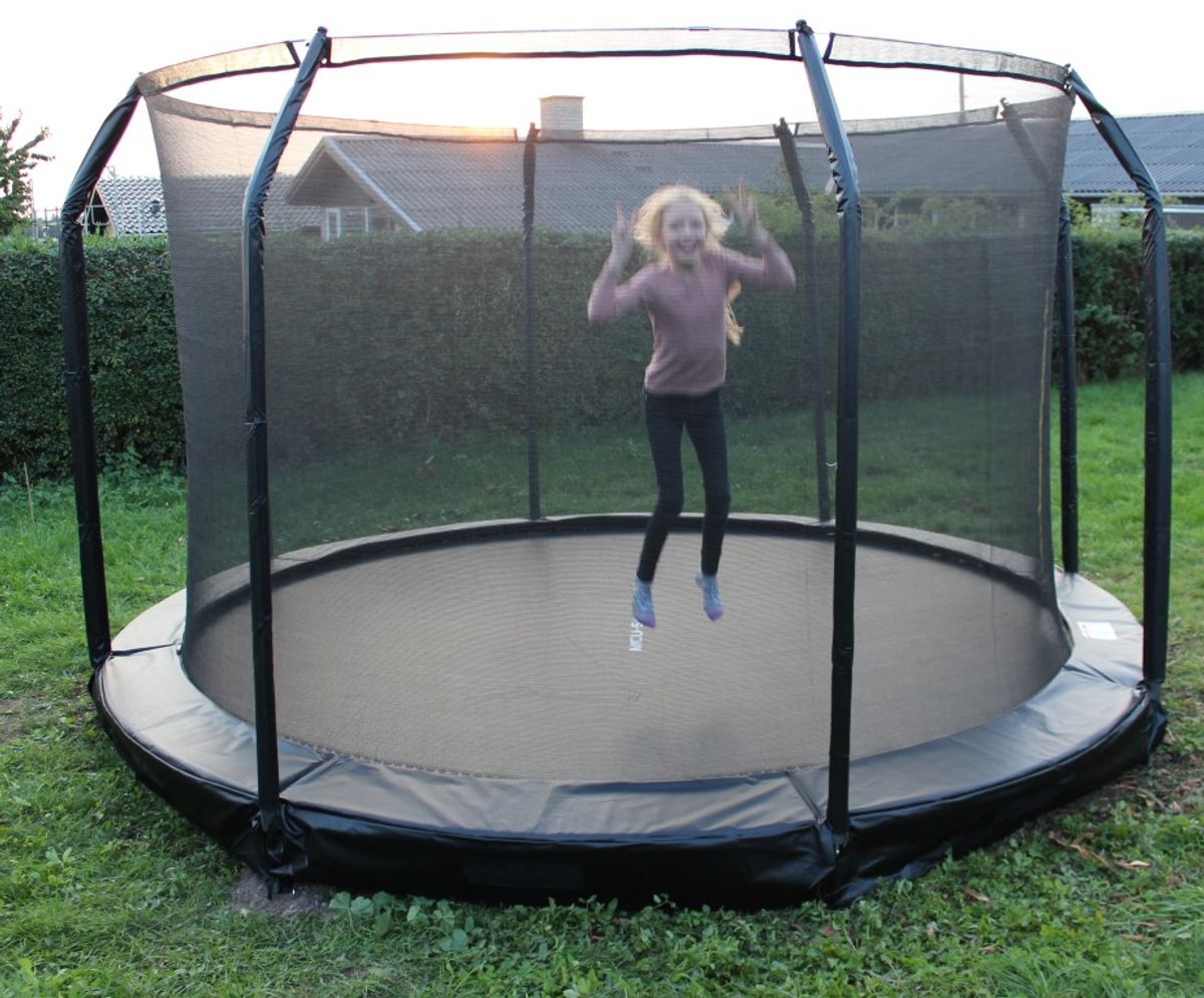 MCU-Sport NedGravet / Inground Trampolin 3.7M + Sikkerhedsnet