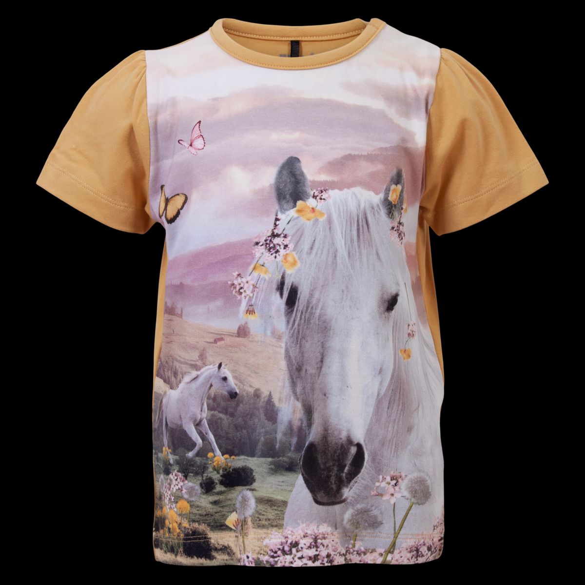 Me Too Pige T-shirt - Fall Leaf - 128