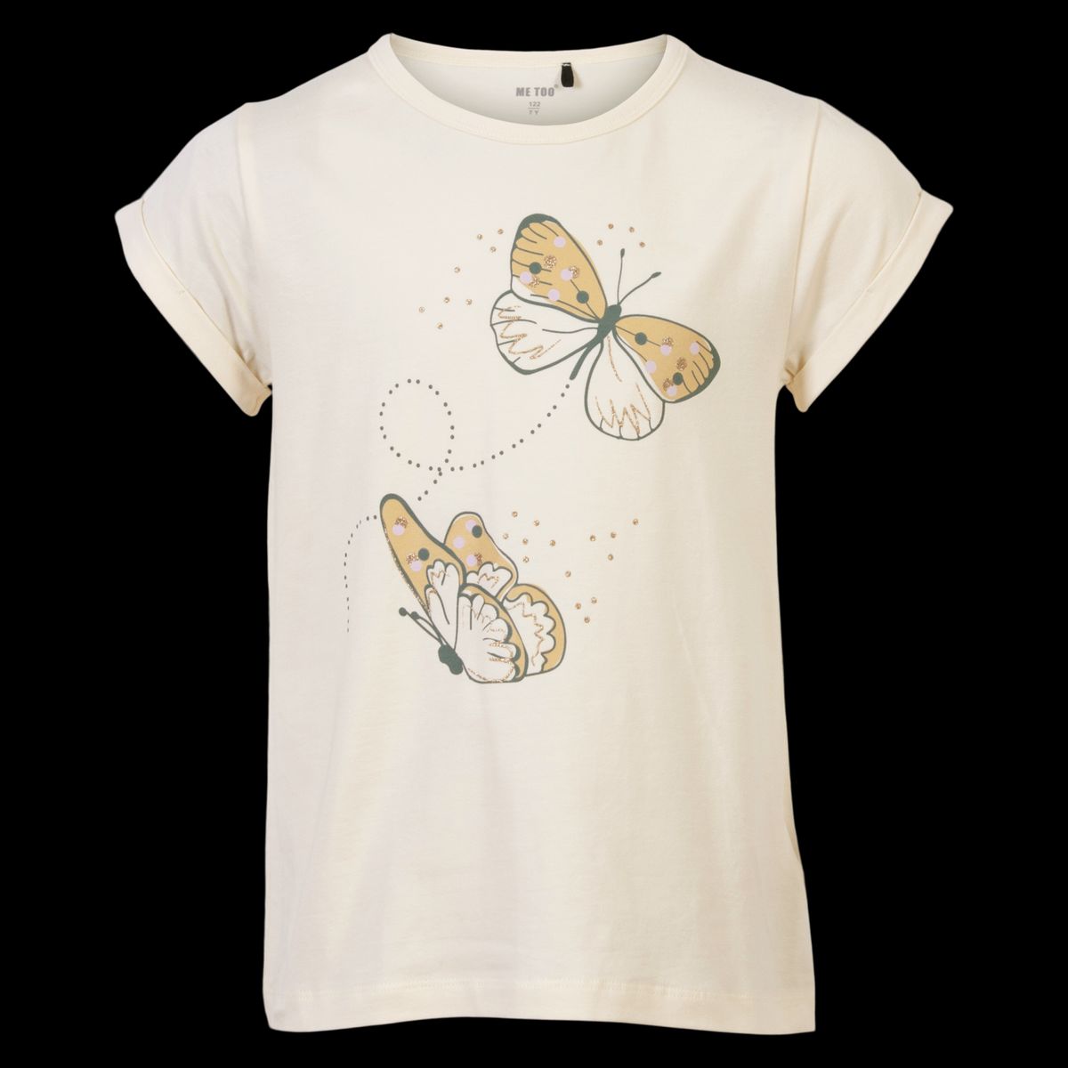 Me Too Pige T-shirt - Vanilla - 110